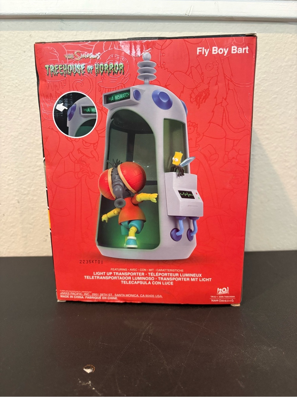 Fly Boy Bart Simpson Deluxe Action Figure The Simpsons 5" Treehouse of Horror - Picture 3 of 5